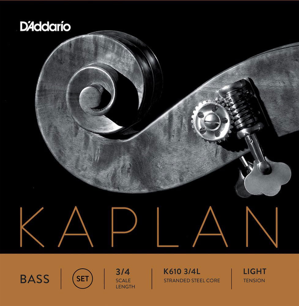 D'ADDARIO AND CO JEU KAPLAN MANCHE 3/4 LIGHT