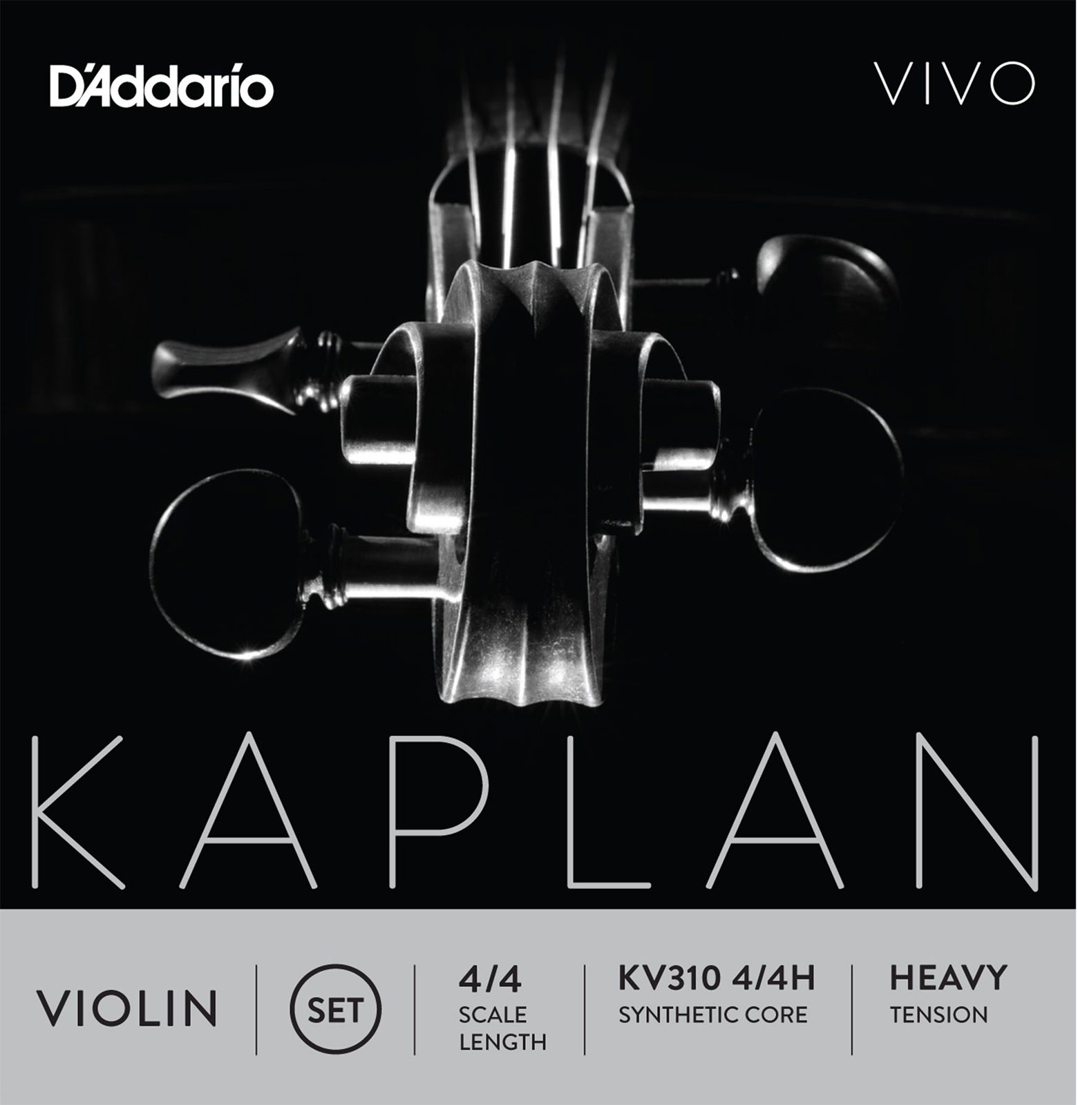 D'ADDARIO AND CO Kaplan Vivo Jeu 4/4 Heavy