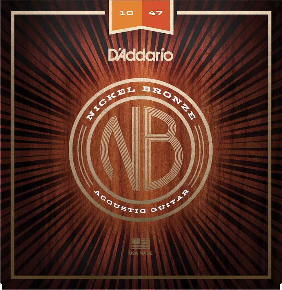 D'ADDARIO AND CO NB1047 NICKEL BRONZE EXTRA LIGHT 10-47