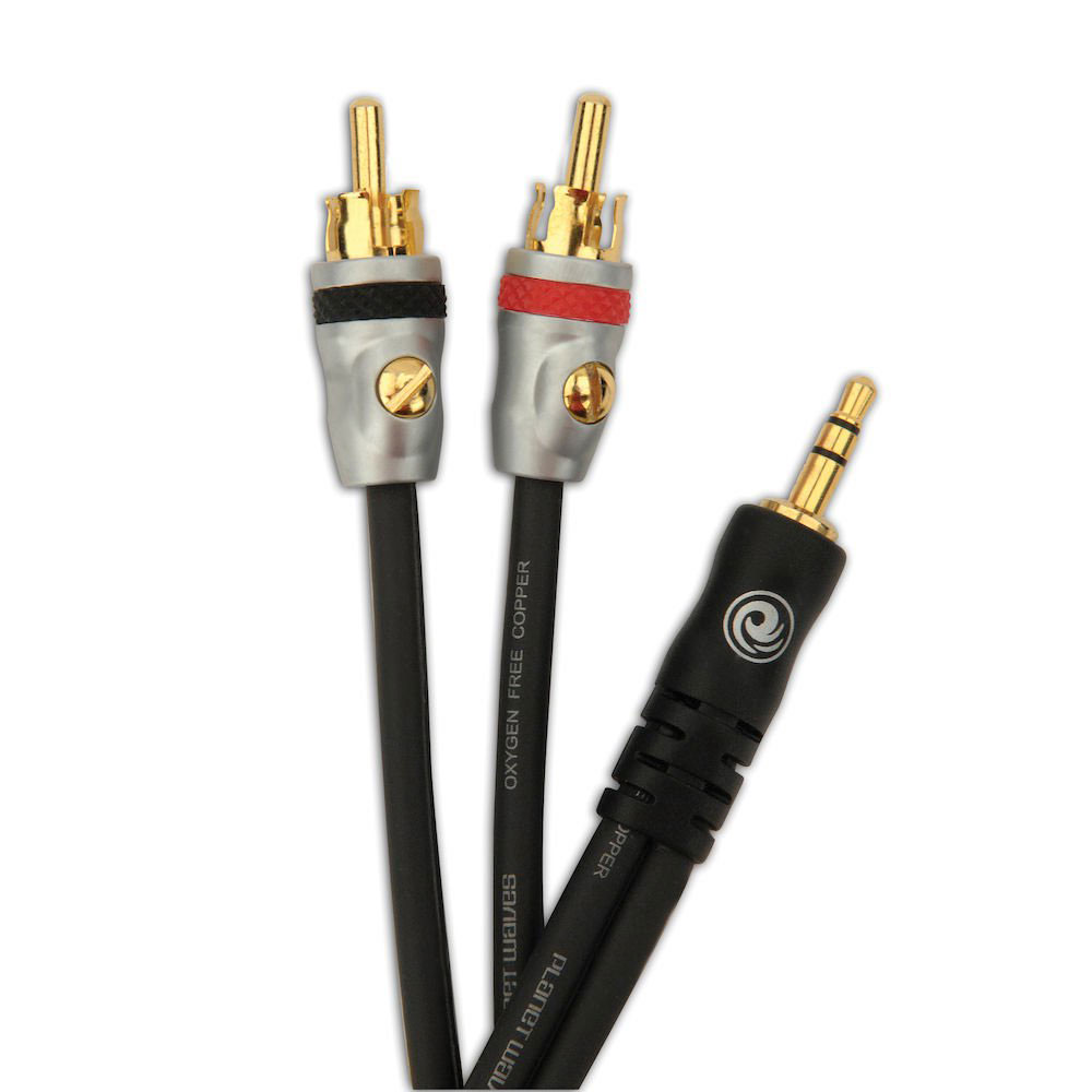 D'ADDARIO AND CO Mini-cable Dual RCA Vers Stereo D'addario 1,5 M
