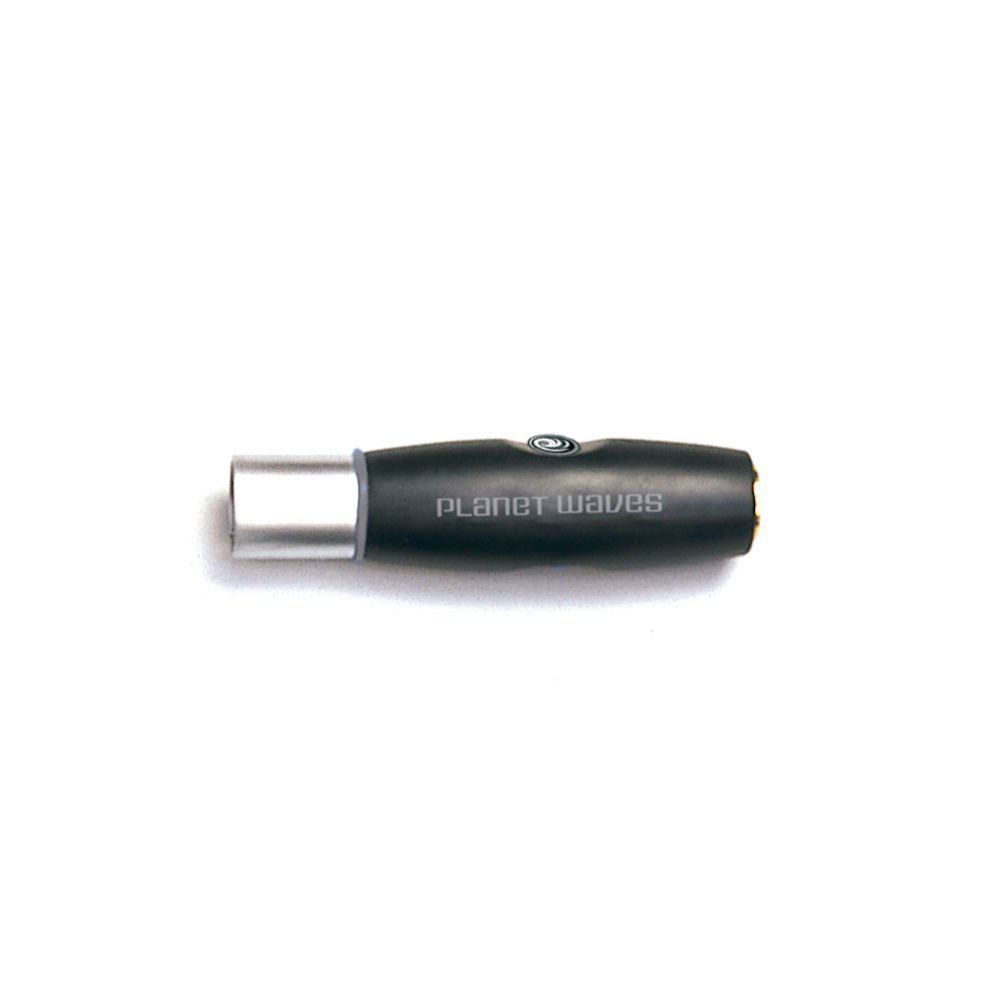 D'ADDARIO AND CO XLR MALE TO 1/4 INCH FEMALE BALANCED ADAPTER