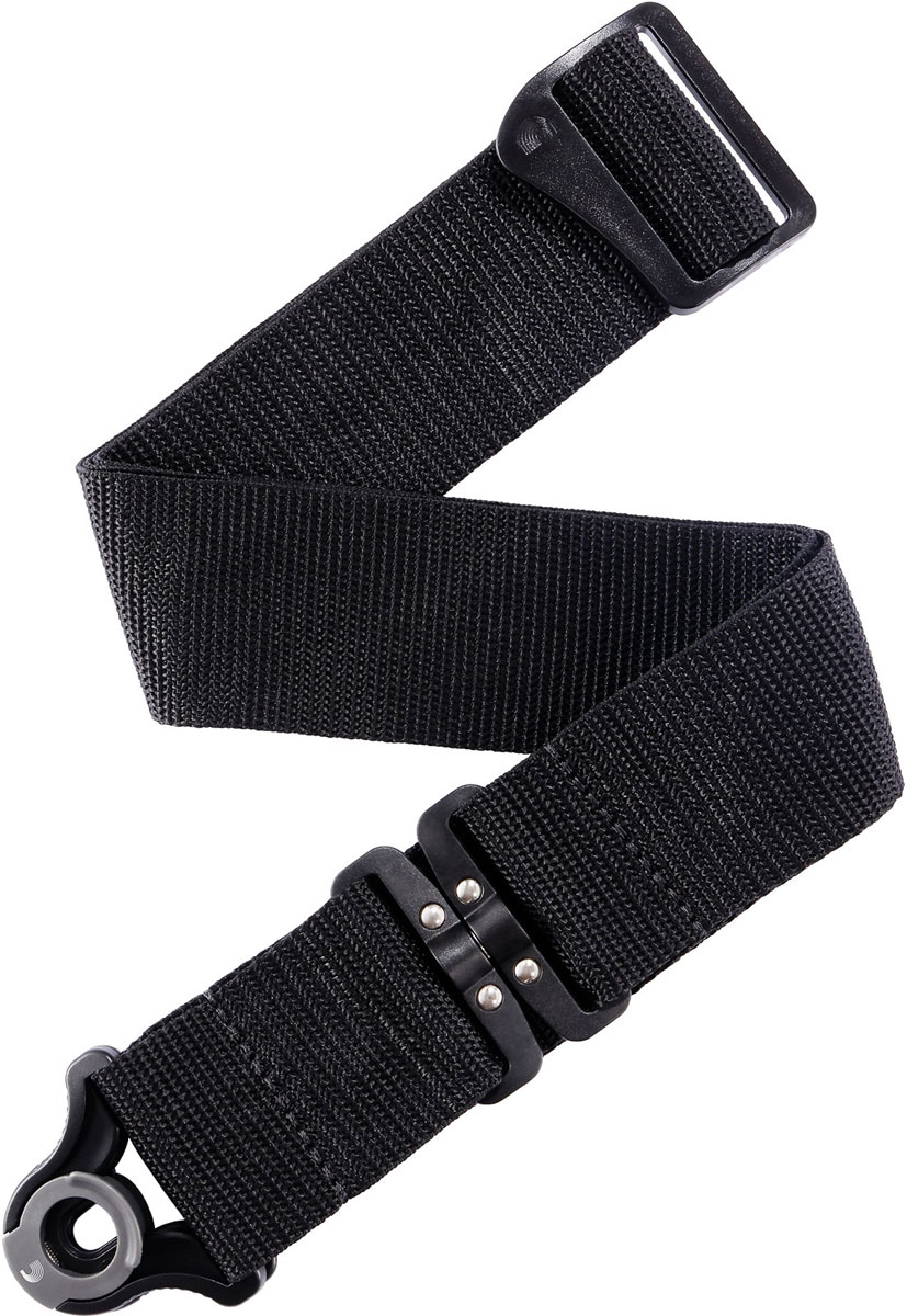 D'ADDARIO AND CO AUTO LOCK SWIVEL POLYPRO BLACK