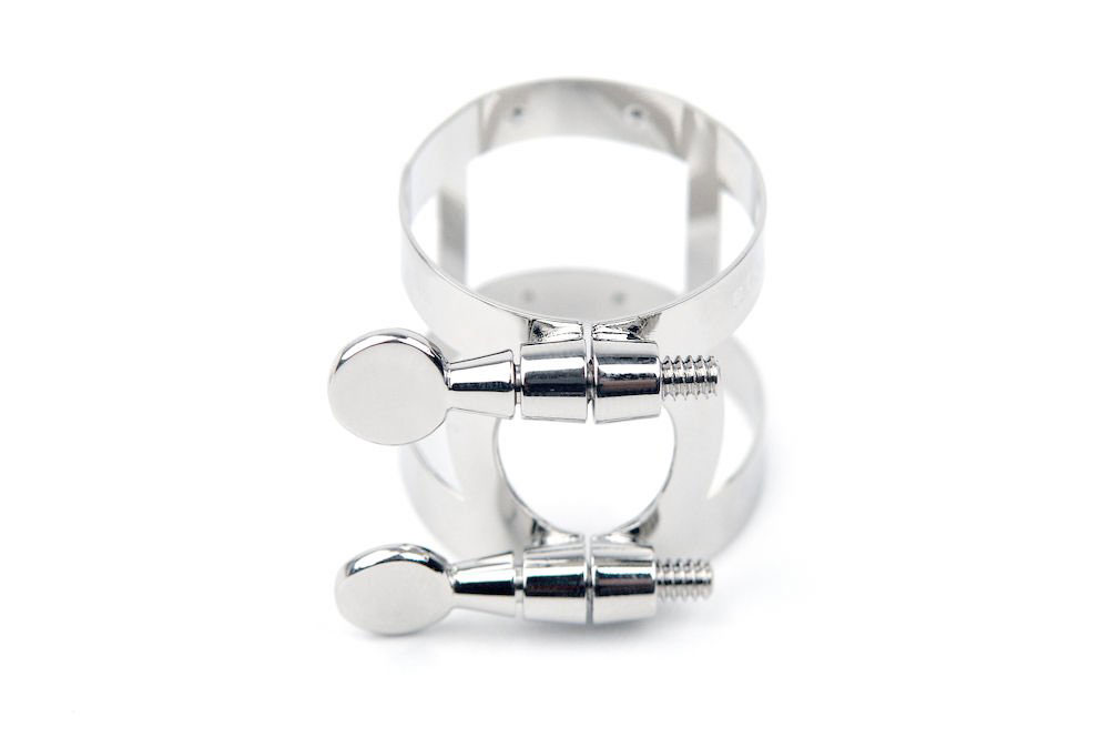 D'ADDARIO - RICO Ras1Ln - Ligature Rico, Saxophone Alto, Plaque Nickel