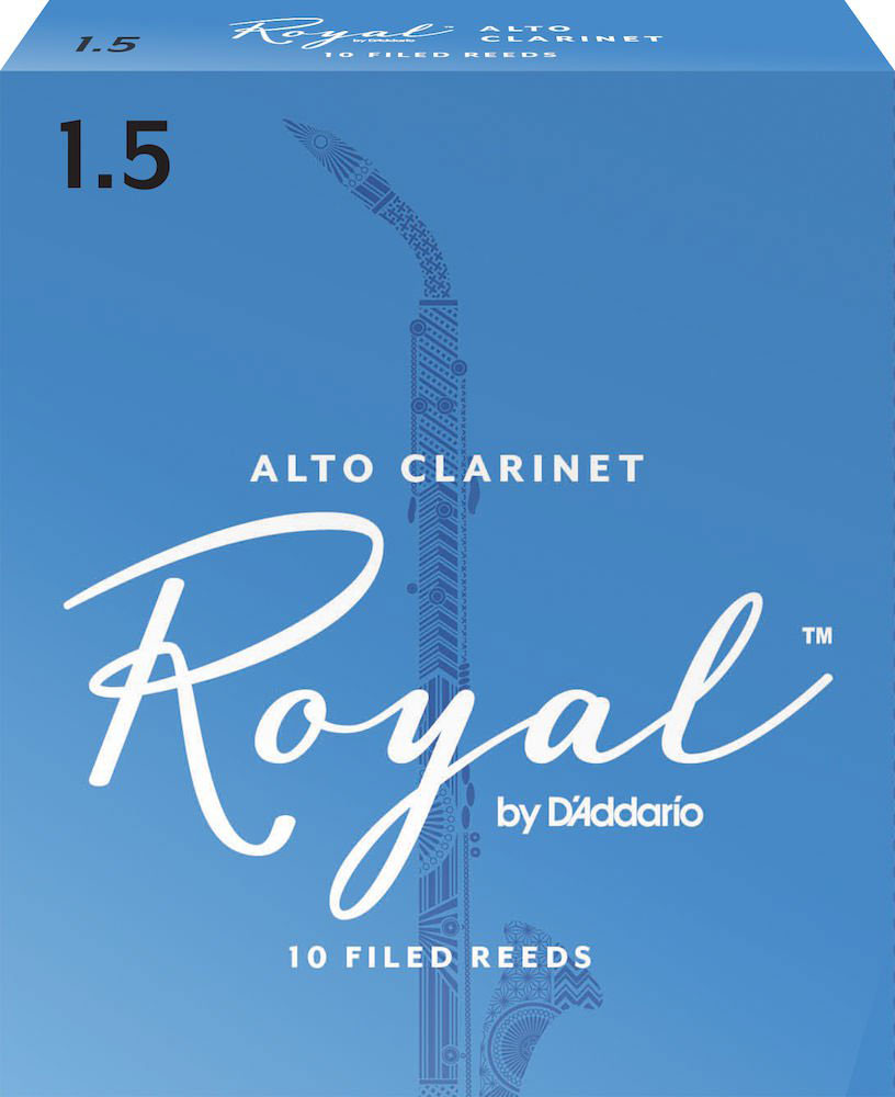 D'ADDARIO - RICO RDB1015 - RICO ROYAL ALTKLARINET RIETEN 1.5 AANTAL PER VERPAKKING 10