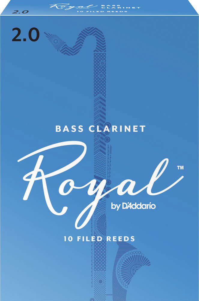 D'ADDARIO - RICO ROYAL 2 - CLARINETTE BASSE