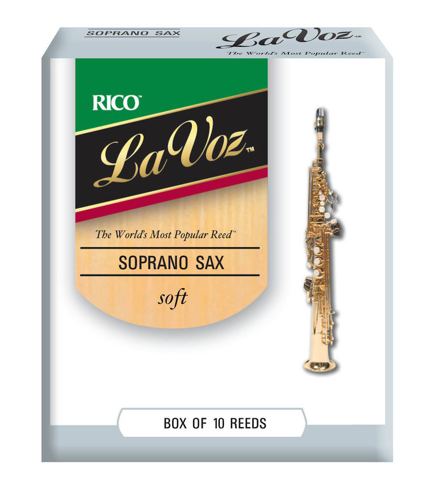 D'ADDARIO - RICO RICO LA VOZ SOPRANO SAXOPHONE REEDS SOFT