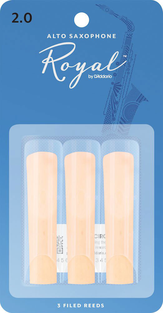 D'ADDARIO - RICO ROYAL ALTO SAXOPHONE REEDS 2