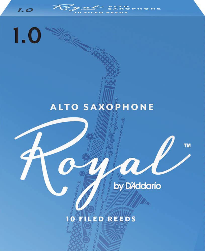 D'ADDARIO - RICO RJB1010 - ANCHES RICO ROYAL SAXOPHONE ALTO, FORCE 1.0, PACK DE 10