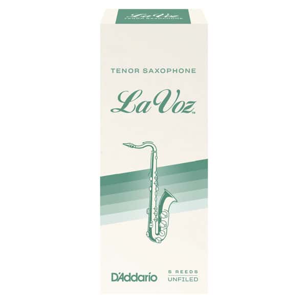 D'ADDARIO - RICO LA VOZ MEDIUM SOFT SAX TENOR (BOITE DE 5)