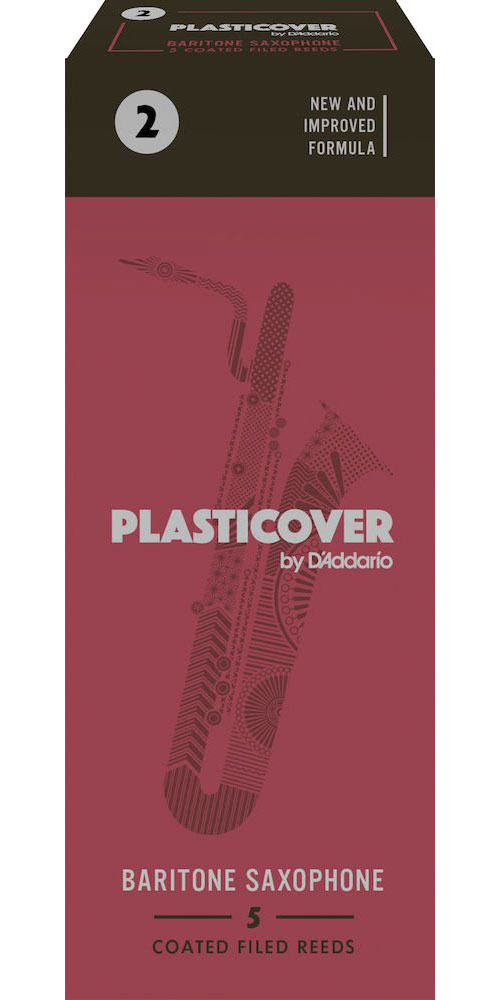 D'ADDARIO - RICO CAAS PARA SAXO BARTONO PLASTICOVER RESISTENCIA DE 2.0 PAQUETE DE 5