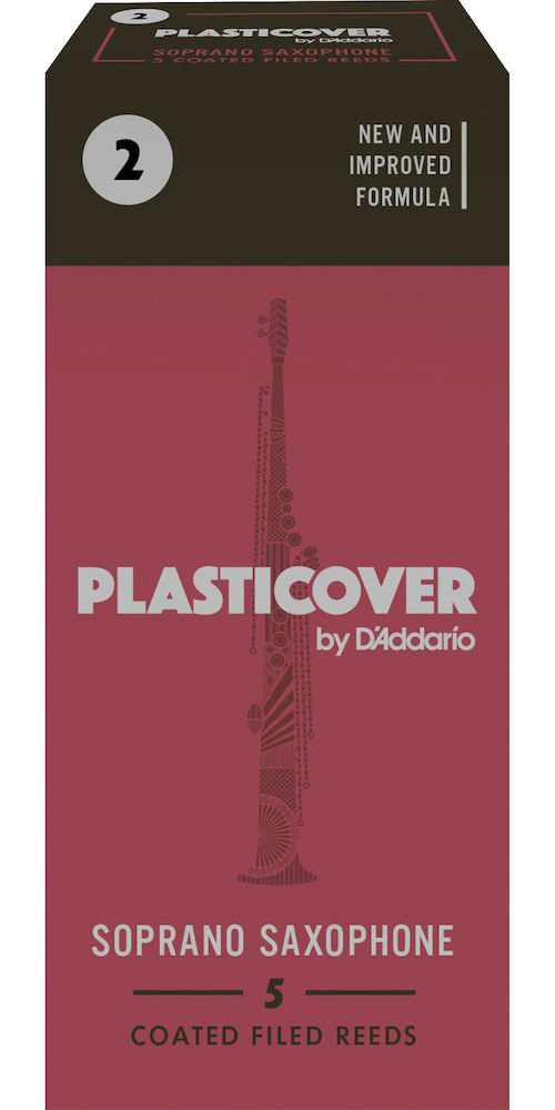 D'ADDARIO - RICO RICO PLASTICOVER SOPRANO SAXOPHONE REEDS 2 