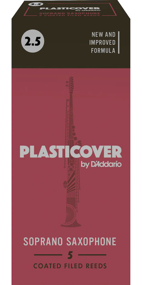 D'ADDARIO - RICO RICO PLASTICOVER SOPRANO SAXOPHONE REEDS 2.5 