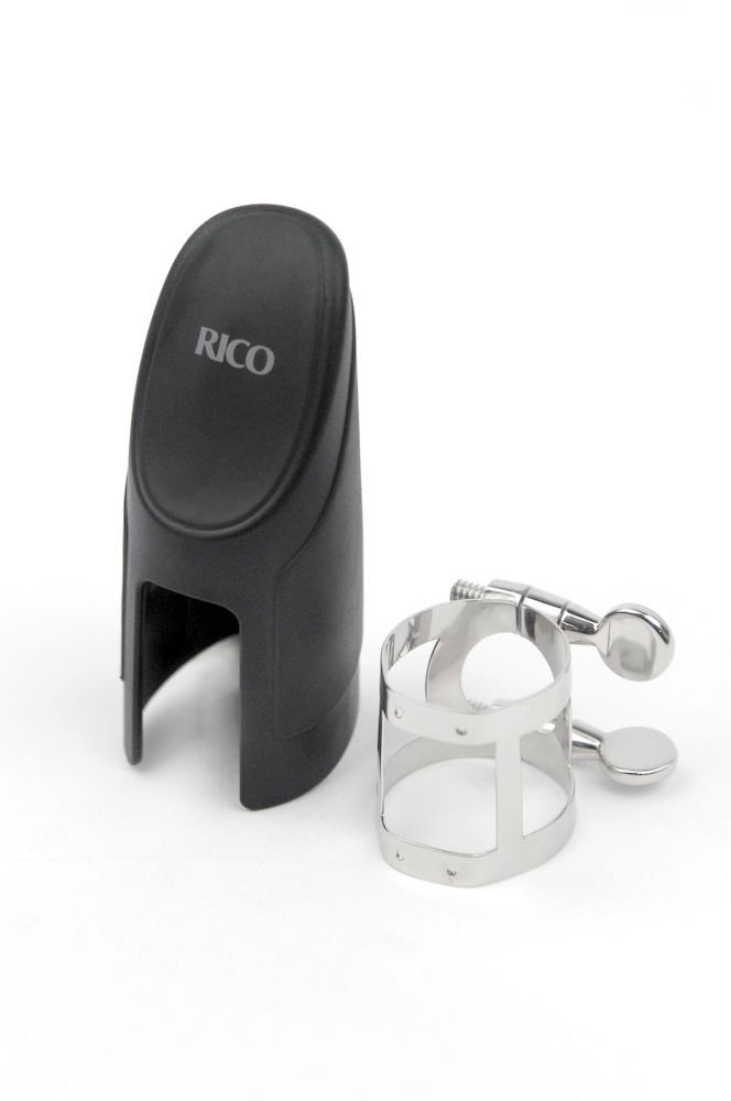 D'ADDARIO - RICO Ligature Couvre-bec Rico Sax Soprano Plaquée Nickel