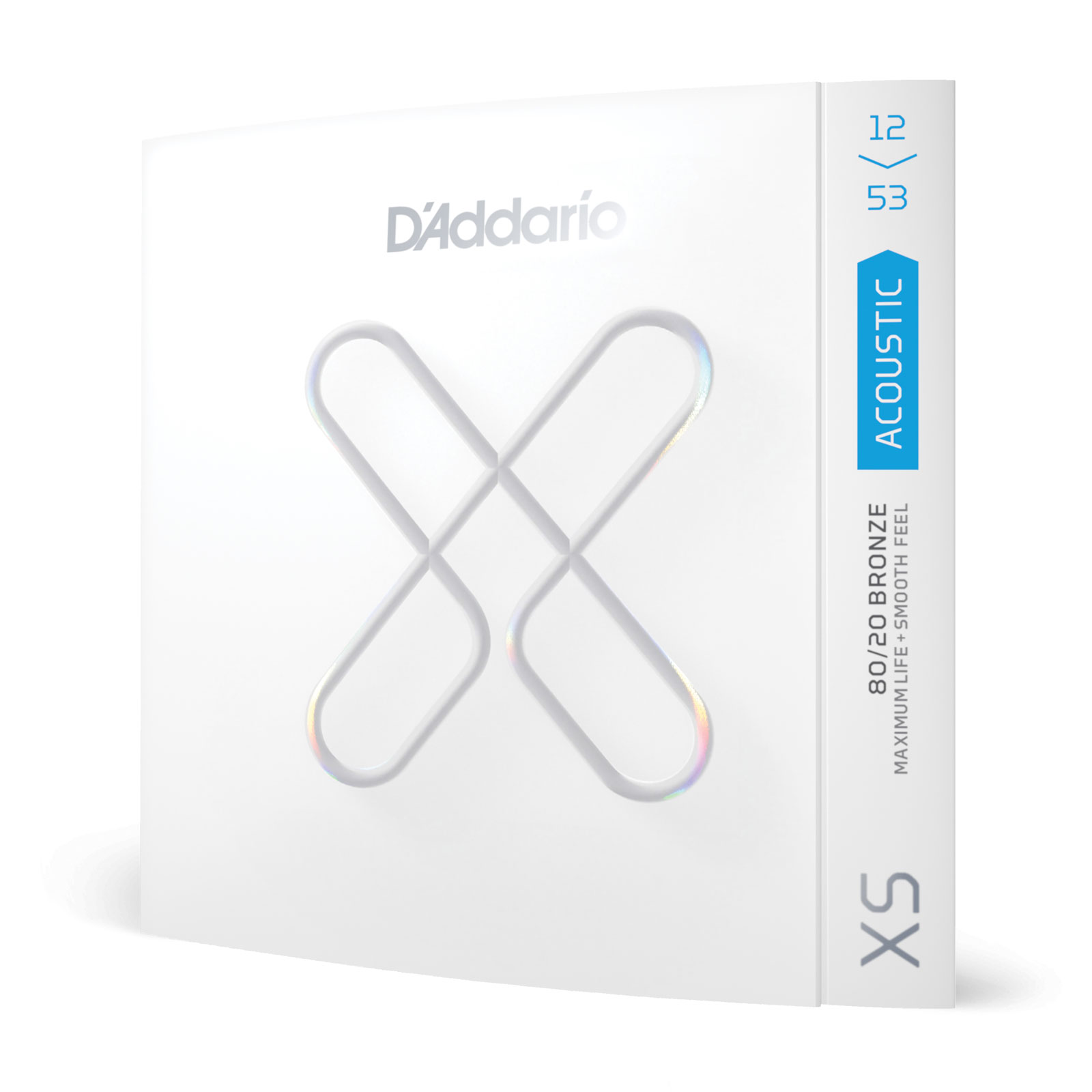 D'ADDARIO AND CO STRINGS XS 80/20 BRONZE 12-53 LIGHT