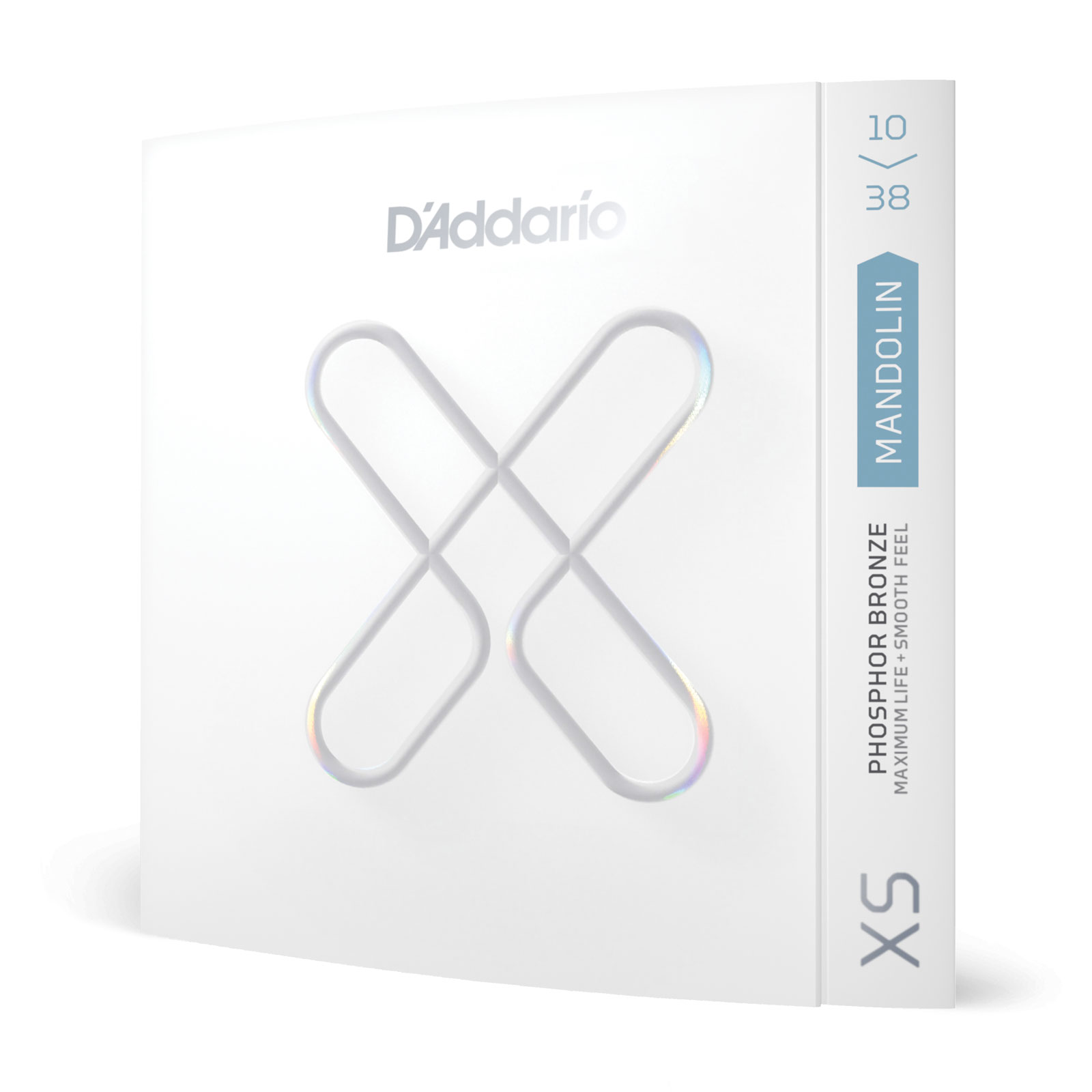 D'ADDARIO AND CO XSM1038 10-38 Light, XS PB Mandolin Strings