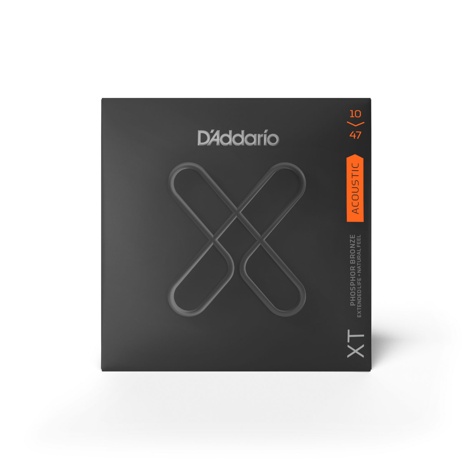 D'ADDARIO AND CO ACOUSTIC PHOSPHOR BRONZE LIGHT XT 10-47