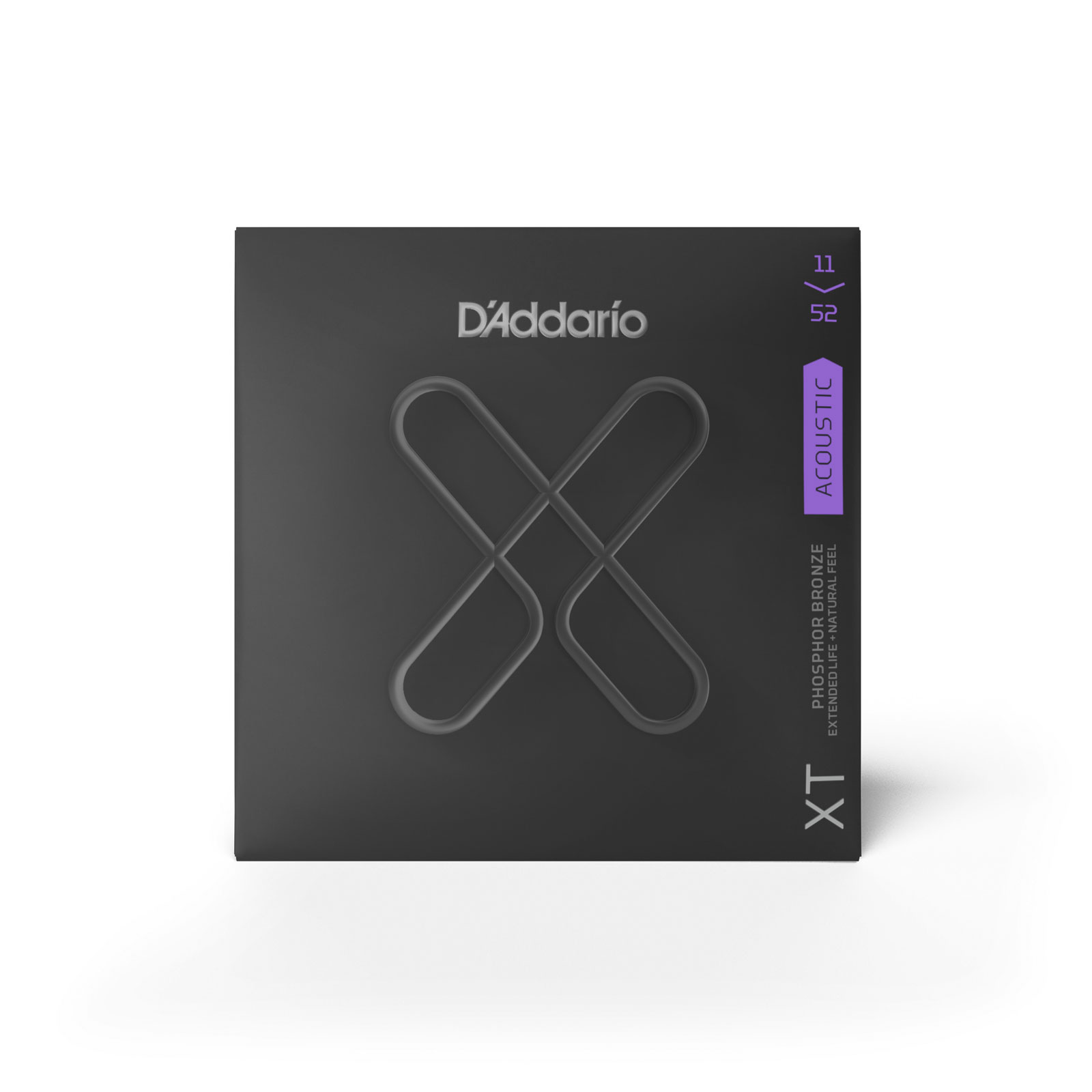 D'ADDARIO AND CO XTAPB1152 Phosphor Bronze XT Custom Light 11-52