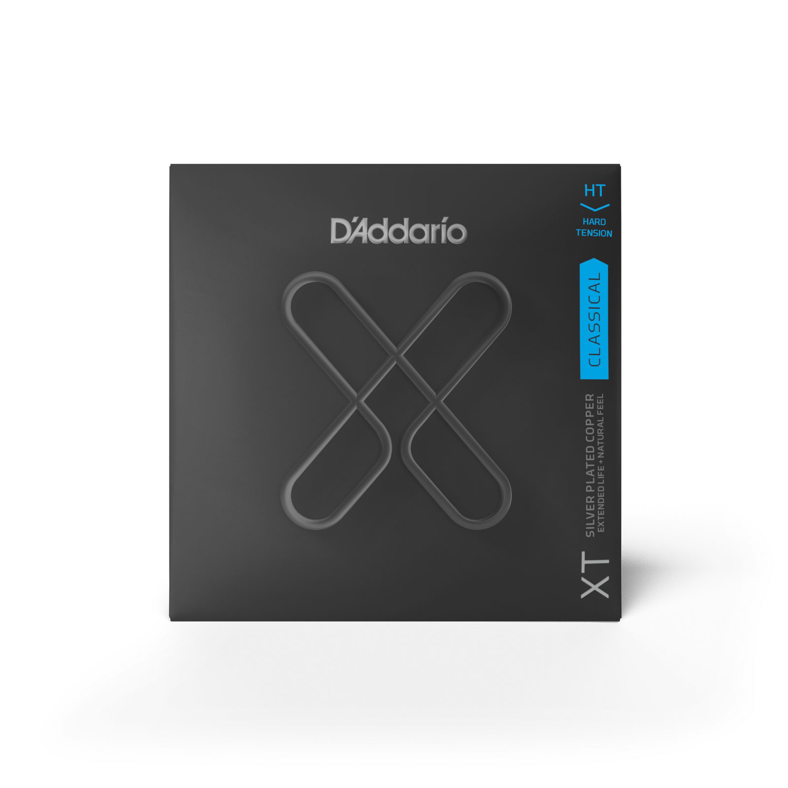 D'ADDARIO AND CO CLASSICAL SILVER PLATED COPPER XT HARD TENSION