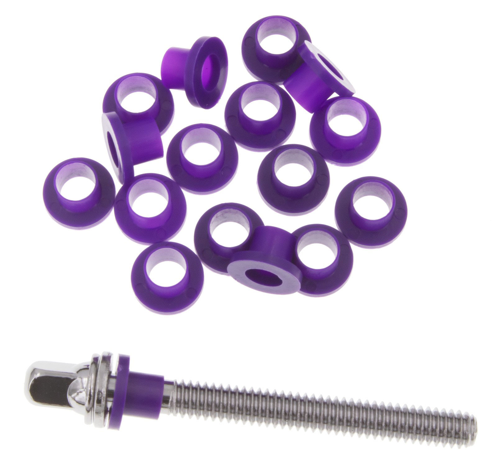 DANMAR TRW100P NYLON TENSION ROD WASHERS PURPLE X100
