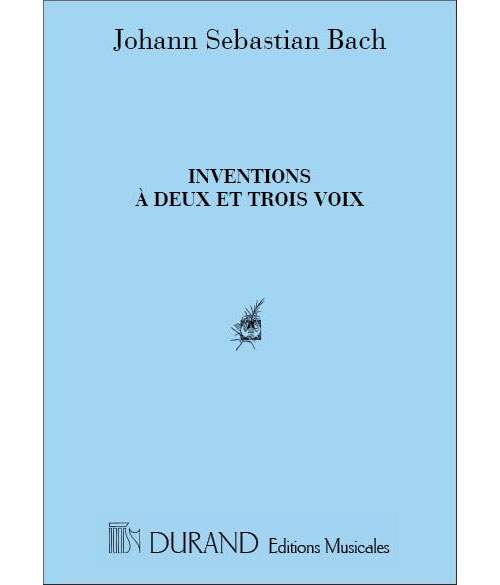 DURAND BACH - INVENTIONS - PIANO