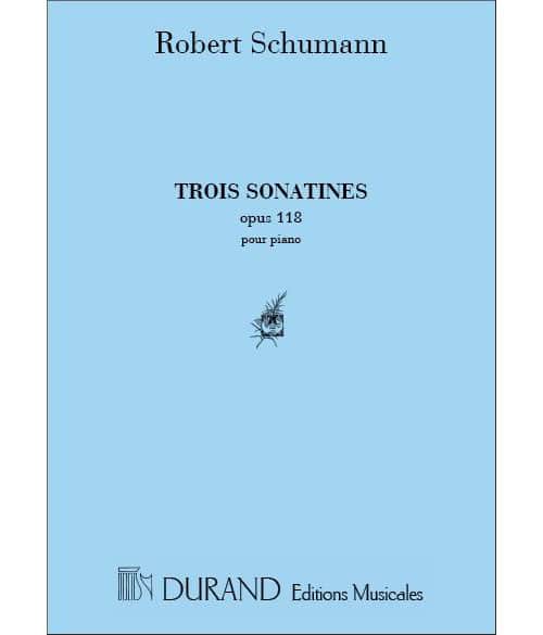 DURAND SCHUMANN - 3 SONATINES OP 118 - PIANO