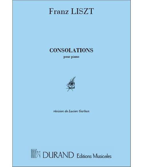 DURAND LISZT - CONSOLATIONS - PIANO