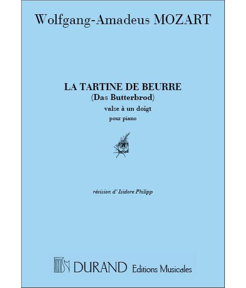 DURAND Mozart - Tartine De Beurre - Piano