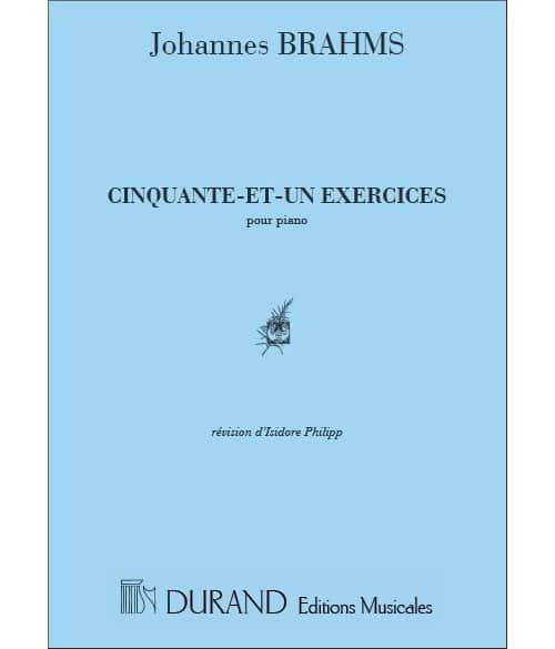 DURAND BRAHMS J. - 51 EXERCICES - PIANO