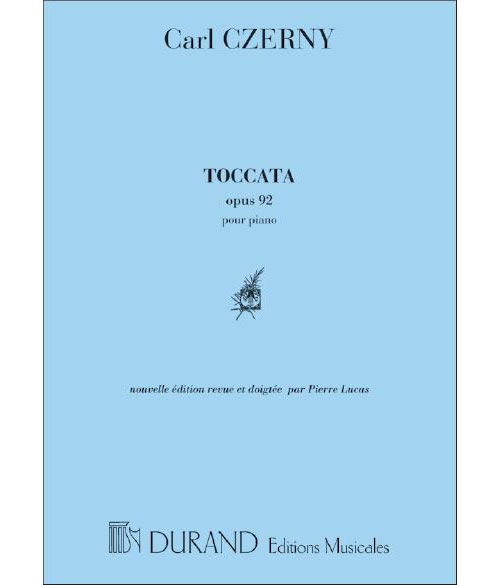 DURAND CZERNY C. - TOCCATA OP 92 - PIANO