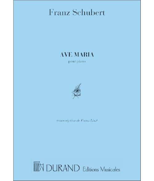 DURAND SCHUBERT F. - AVE MARIA - PIANO