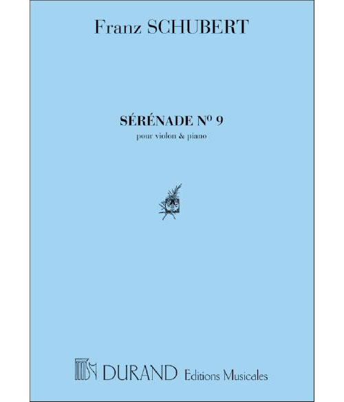 DURAND SCHUBERT F. - SERENADE VIOLON/PIANO