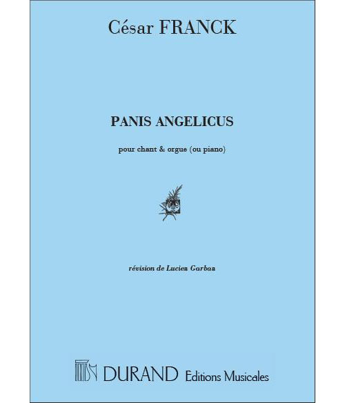 DURAND FRANCK - PANIS ANGELICUS - VOIX SOPRANO ET PIANO