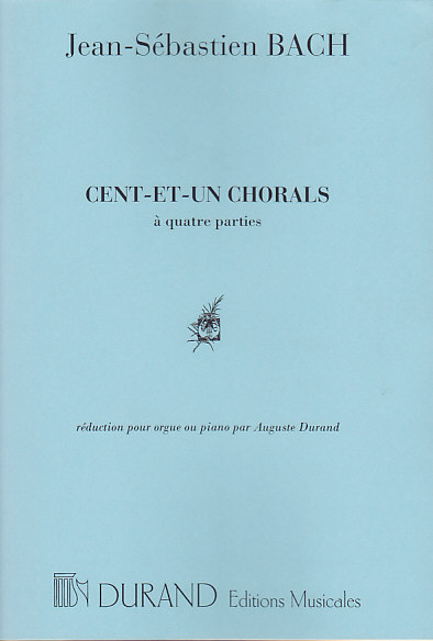 DURAND Bach J. S. - 101 Chorals - Piano