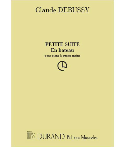 DURAND DEBUSSY C. - EN BATEAU - PIANO 4 MAINS