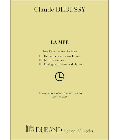 DURAND Debussy Claude - La Mer - Piano 4 Mains