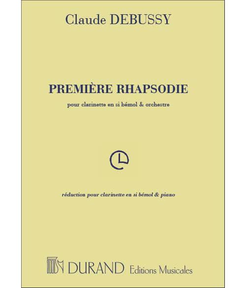 DURAND DEBUSSY - RHAPSODIE N°1 - CLARINETTE ET PIANO