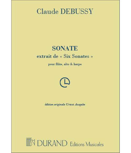 DURAND DEBUSSY - SONATE - FLUTE, ALTO ET HARPE