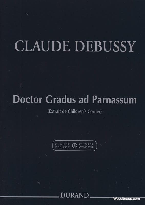 DURAND DEBUSSY CLAUDE - DOCTOR GRADUS AD PARNASSUM - PIANO