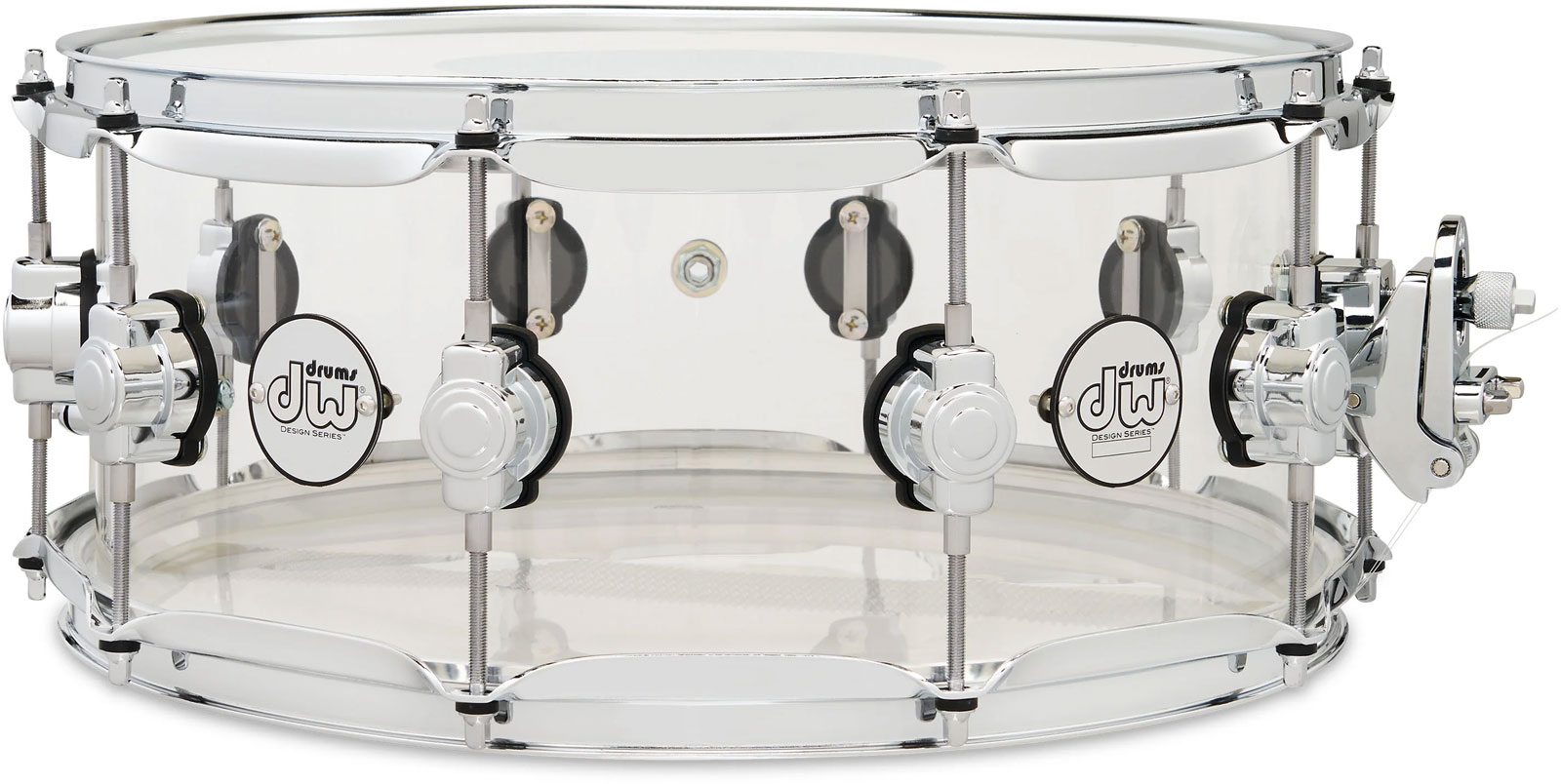 DW DRUM WORKSHOP DESIGN - ACRYLIC 14X6