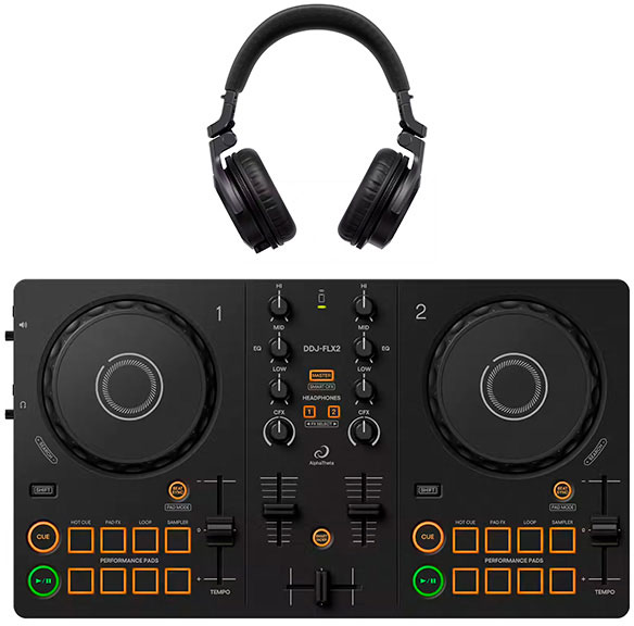 ALPHATHETA Pack DDJ-FLX2 + HDJ-CUE1