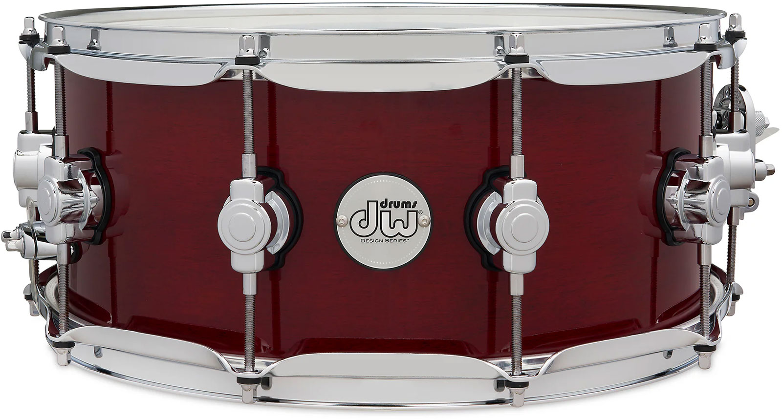 DW DRUM WORKSHOP SNARE DRUM DESIGN SERIES CHERRY STAIN DDLM0614SSCS