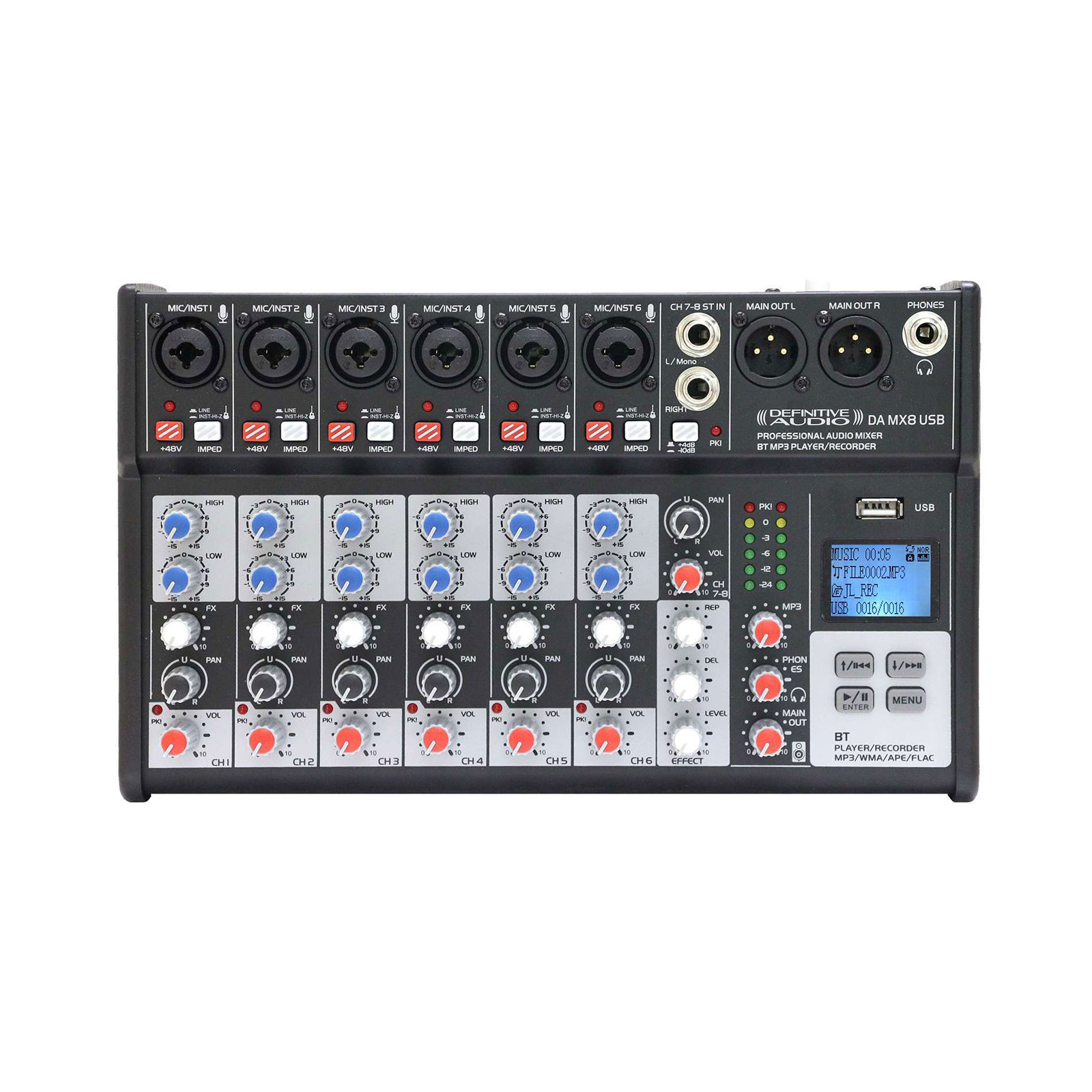 DEFINITIVE AUDIO Da MX8 USB