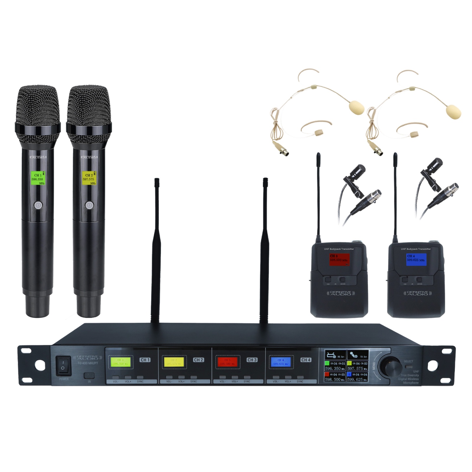 DEFINITIVE AUDIO Td 400 Mh/Pt