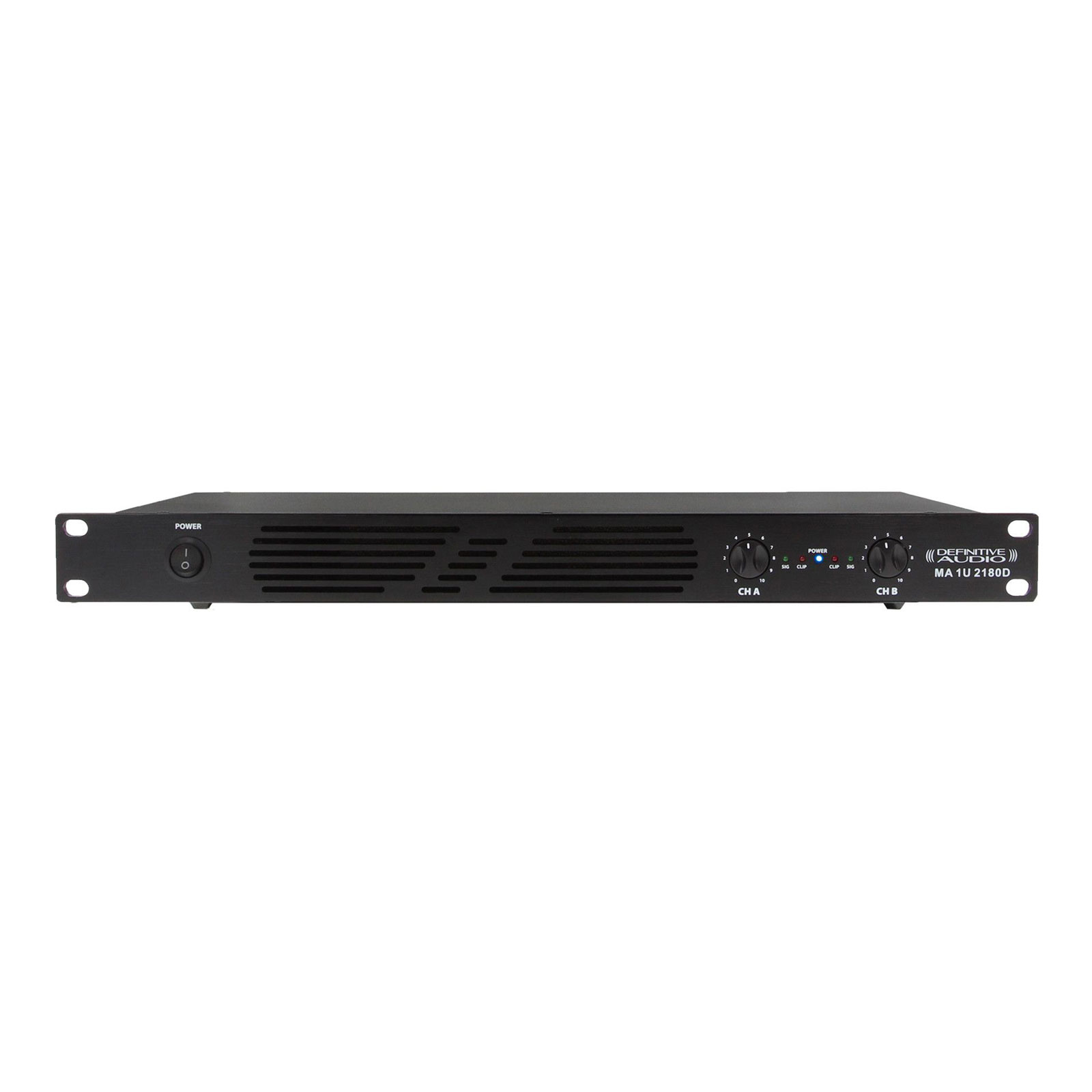 DEFINITIVE AUDIO Ma 1u 2180D - Amplificateur 1u 2X180W