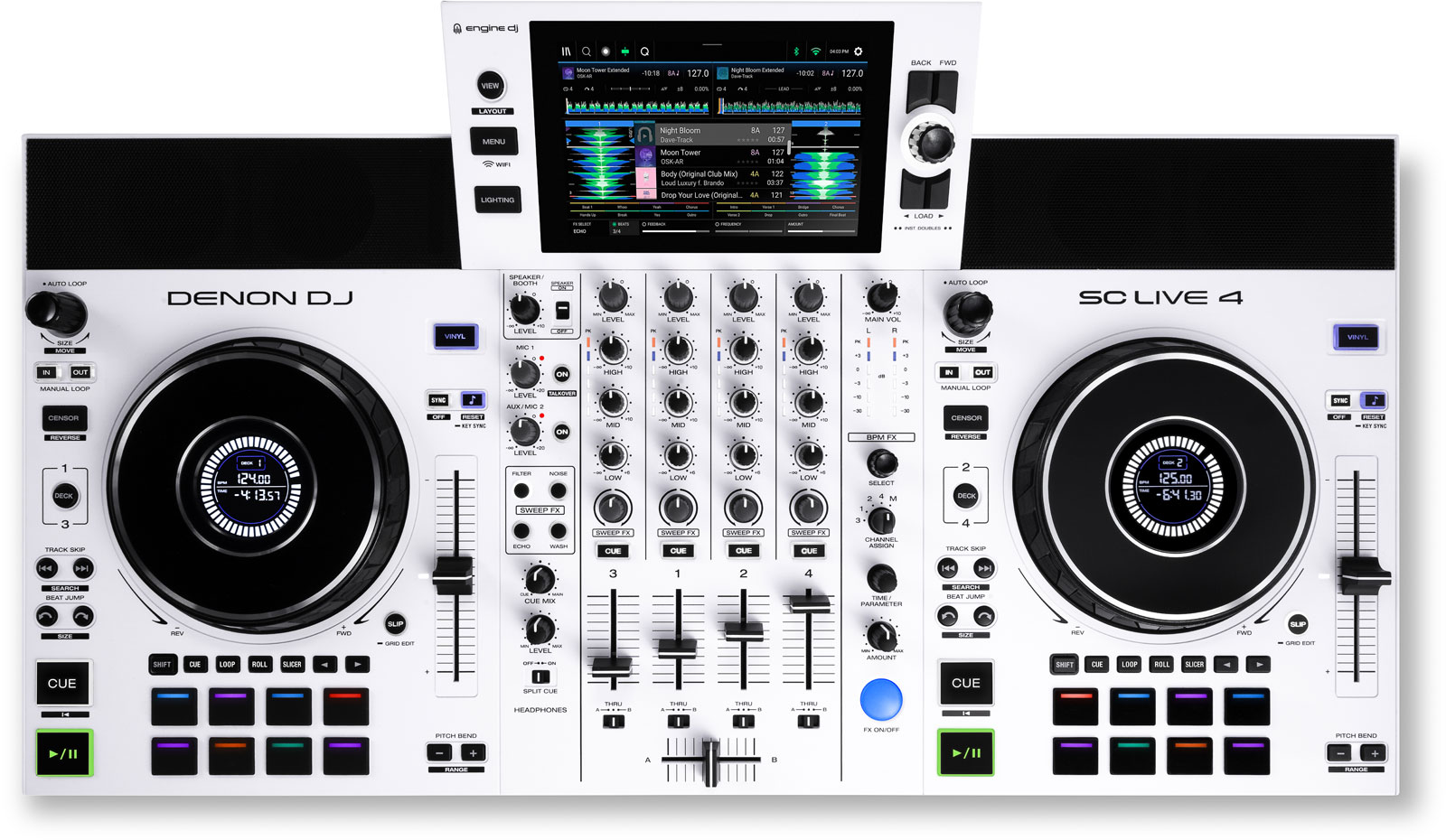 DENON DJ SC Live 4 White Edition