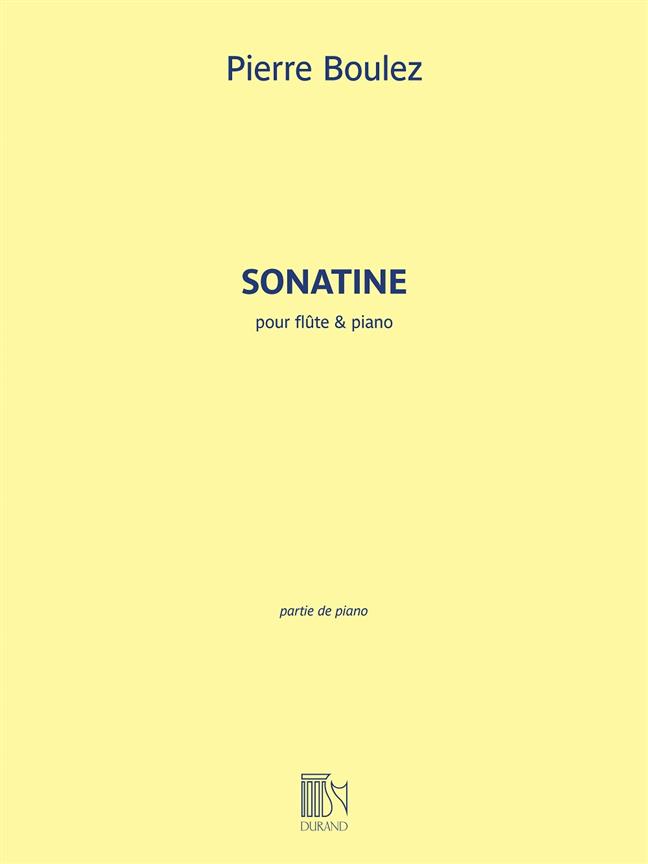 DURAND Boulez Pierre - Sonatine - Flute & Piano