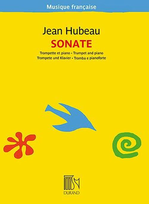 DURAND HUBEAU JEAN - SONATE - TROMPETTE ET PIANO