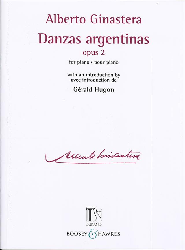 DURAND GINASTERA A. - DANZAS ARGENTINAS - PIANO