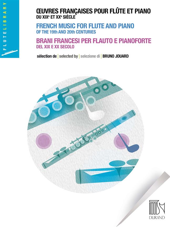 DURAND OEUVRES FRANCAISES POUR FLUTE ET PIANO