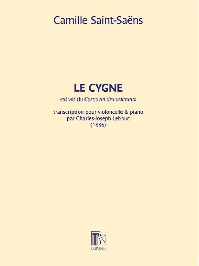 DURAND SAINT-SAËNS - LE CYGNE